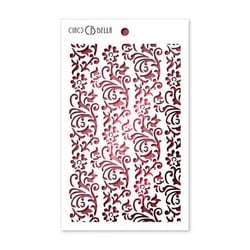Pochoir plastique souple réutilisable 24 x 14.5 cm Ciao Bella PISA 24