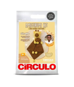 Kit crochet Doudou Girafe - Circulo Jaune
