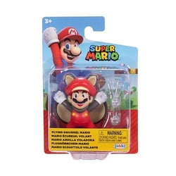 Figurine à jouer - Jakks - Nintendo - Mario Écureuil volant - 7 cm