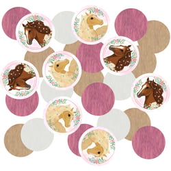 Confettis Cheval