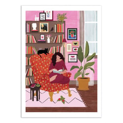 Affiche 30x40 cm - Reading - Maja Tomljanic
