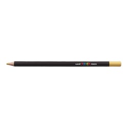 Lot 6 crayons de couleur POSCA PENCIL - Ocre clair - Pigments naturels, huile et cire