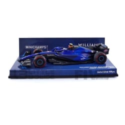 Voiture miniature de collection - MINICHAMPS - WILLIAMS FW45 - Échelle 1/43 - Bleu/Noir - 2023