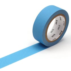 Masking tape - Bleu clair mat - 7 m x 15mm