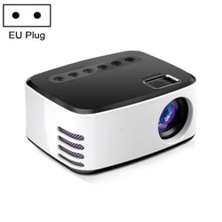 Mini Vidéoprojecteur HD Portable 400 Lumens LED Avec Fonction Écran Partagé Noir YONIS