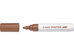 Marqueur à pigment PINTOR pointe moyenne 1,4mm marron PILOT