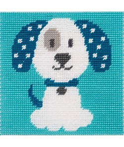 Mon 1er kit tapisserie - Chien - Anchor Bleu
