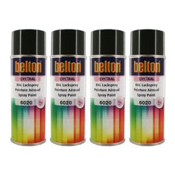 4 sprays de peinture Belton Spectral RAL6020 Vert oxyde chrome 400ml