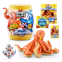 ROBO ALIVE Deep Sea Monster Surprise - Pieuvre