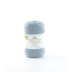 DMC - Fil Coton Recyclé Eco Vita 4mm 250g Col. 07 bleu