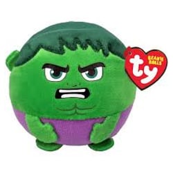 Marvel puffies – Incroyable Hulk - Ty - Vert