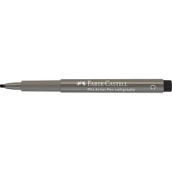 Feutre - Gris chaud 4 - Pointe 2,5 mm - Calligraphie - Pitt Artist Pen - Faber-Castell
