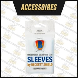 Beckett Shield - 100 Sleeves (protège-cartes) - Standard
