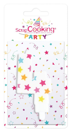 Bougie d'anniversaire numéro 4