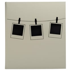 Album photo livre 60 pages noires Instants - Vert pâle - Exacompta