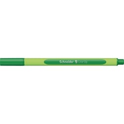 Lot de 10 feutres fineliner - SCHNEIDER - Pointe 0,4 mm - Vert Blackforest-Green