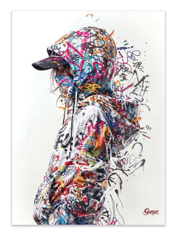 Affiche 50 x 70 cm -  Woman Spirit - Georges