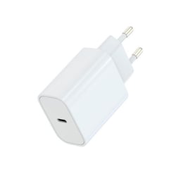 Chargeur USB-C PD 20W Blanc MW