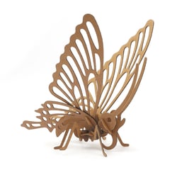 Maquette papillon 3D en carton à monter soi-même