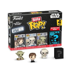Star Wars - Pack 4 figurines Bitty POP! Han 2,5 cm - Funko