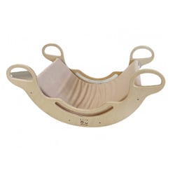 Housse textile pour Rocker Montessori - Avec élasthanne – beige - Elis Design