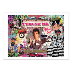 Affiche 30x40 cm - The world is yours - Mr Pablo Costa