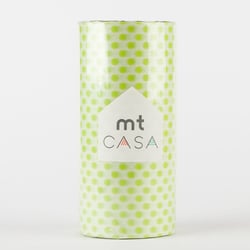 MT CASA - Points verts (dot moegi) - Largeur 100mm - 10 m x 100mm