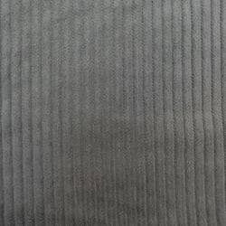 Tissu Velours Grosses côtes Gris