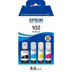 Cartouche d'encre  PACK ECOTANK 102 4 COULEURS