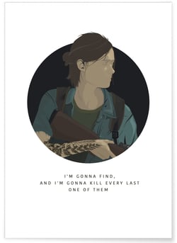 Affiche Ellie | A3 : 29,7x42cm