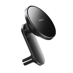 Baseus Support Voiture pour les iPhone 12 avec Chargement sans Fil 15W Noir