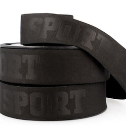Elastique 3d sport 40mm noir au mètre