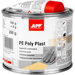 Mastic - Universel - Polyester - Bi-composant - Beige - Acier, métal, carrosserie - APP - 200g