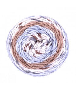 Fil de Laine Lolly Pop 150 gr - Grundl - certifié Oeko-Tex 21 Marron