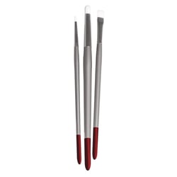 Pinceaux pour peinture sur tissu 3 pièces