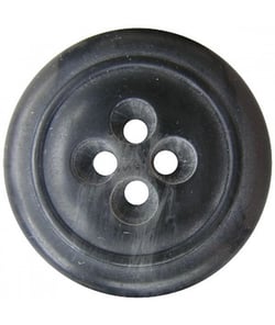 Carte de 2 boutons Gilet Chiné Noir 28mm - Union Knopf Noir