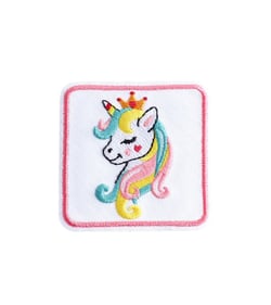 Ecusson thermocollant animaux mignons licorne 5cm x 5cm