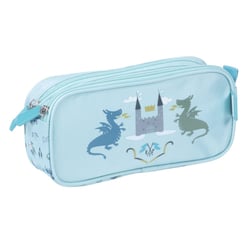 Trousse rectangulaire KIP BOY 22 CM - 2 compartiments Dragon