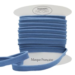 Passepoil Coton bleu indigo par 5 mètres – designers-factory