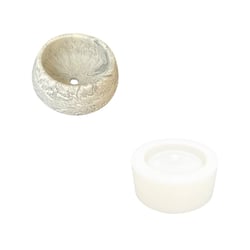 Moule en silicone ø 11cm x 4cm - Pot rond