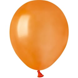 50 Ballons Orange Nacré Ø13cm