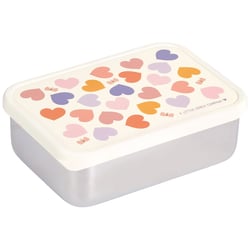 Lunch box en acier inoxydable Cœurs A Little Lovely Company