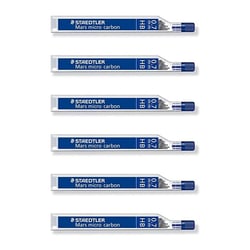 Mine de rechange STAEDTLER - Mars micro carbon - 0,7 mm HB - Lot de 6 étuis de 12 mines