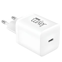 Jaym Chargeur Secteur USB-C 45W Power Delivery Ultra-Compact GaN Blanc