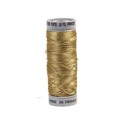 Fil métallique couture forte 50m or fabriqué en France