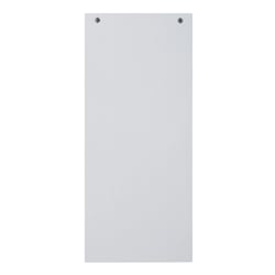 Paquet 100 fiches intercalaires horizontales unies perforées Forever - 105x240mm - Blanc - x 12 - Exacompta