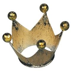 Couronne de roi en métal 2,5cm