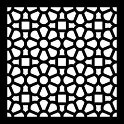 Artemio - Pochoir 15x15cm Carreau ciment 2