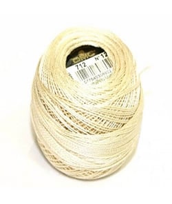 Coton perlé DMC N°12 ECRU - Dmc 12e Ecru