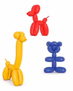 Ballon à modeler - lot de 25